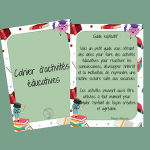 Guide d'activités éducatives